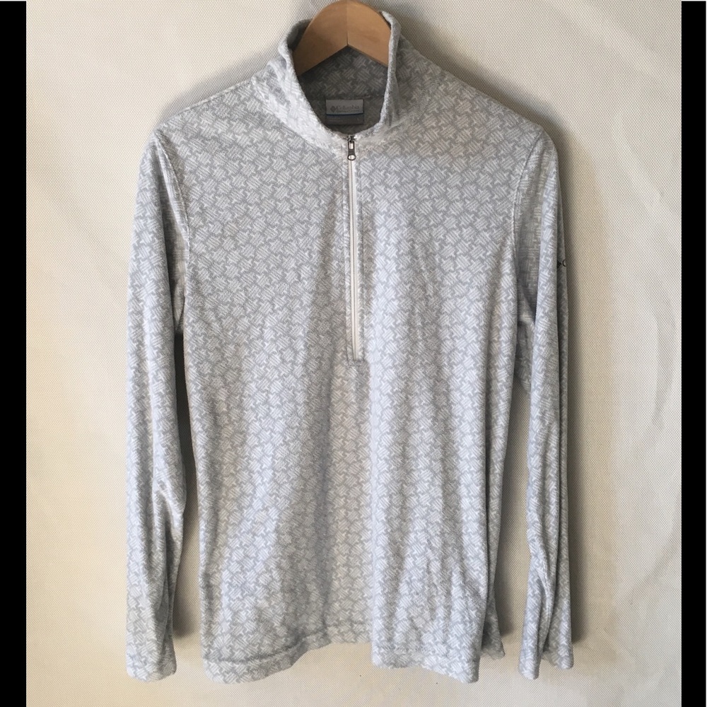 Columbia Half Zip Sweater Size Large
